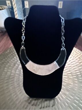 Crescent Mother-Of-Pearl Necklace - Women's Jewelry